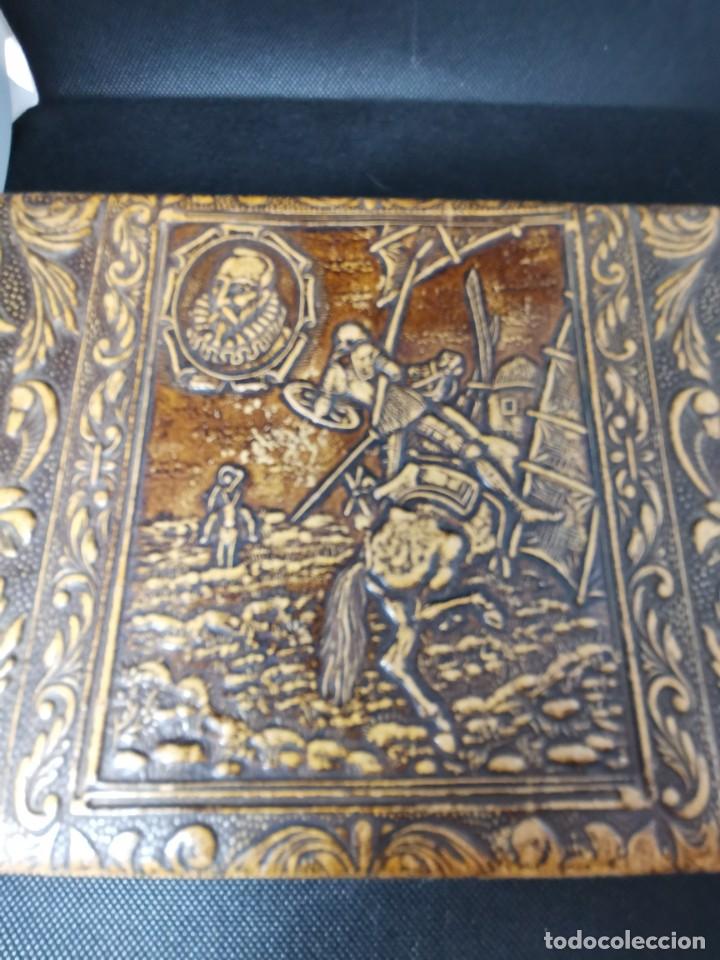 Cajas y cajitas met&aacute;licas: Caja joyero cervantina - Foto 7