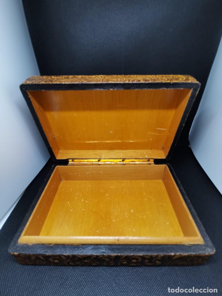 Cajas y cajitas met&aacute;licas: Caja joyero cervantina - Foto 8