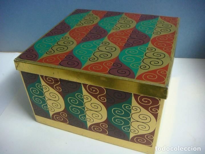 Cajas y cajitas met&aacute;licas: CAJA DE CHAPA DE POMPADOUR -( & ) - Foto 1