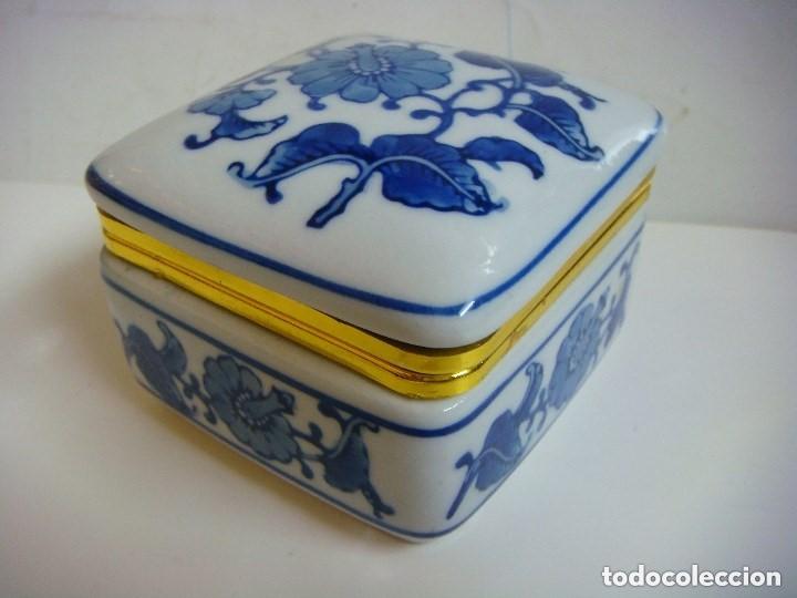 Cajas y cajitas met&aacute;licas: CAJITA JOYERO EN CERAMICA