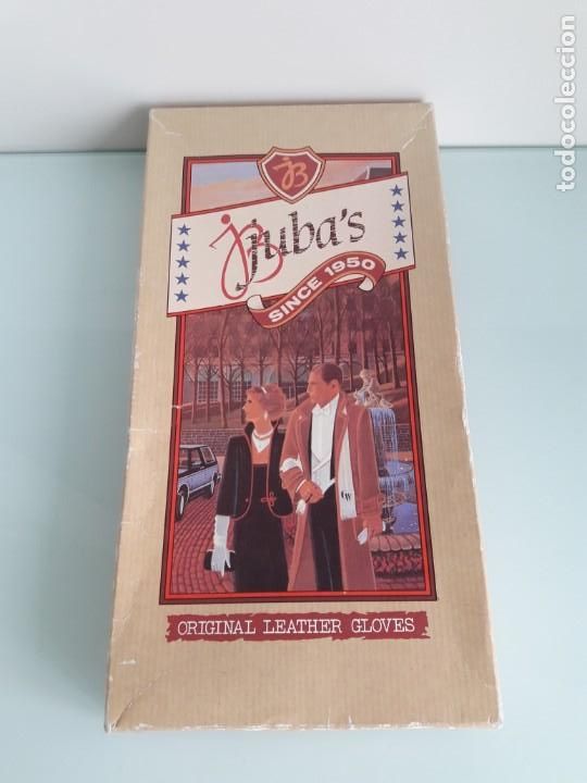 Cajas y cajitas met&aacute;licas: CAJA DE CART&Oacute;N PUBLICIDAD JB - JUBA'S SINCE 1950 - ORIGINAL LEATHER GLOVES - WHISKY