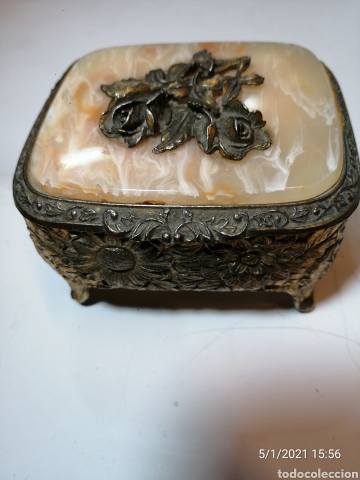 Cajas y cajitas met&aacute;licas: Caja (joyero) met&aacute;lica japon