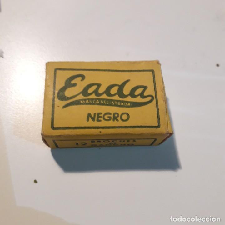 Caixas e caixinhas met&aacute;licas: Caja corchetes antiguos (vac&iacute;a) - curiosidad