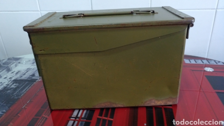 Cajas y cajitas met&aacute;licas: Caja de munici&oacute;n Americana EMCO. - Foto 2