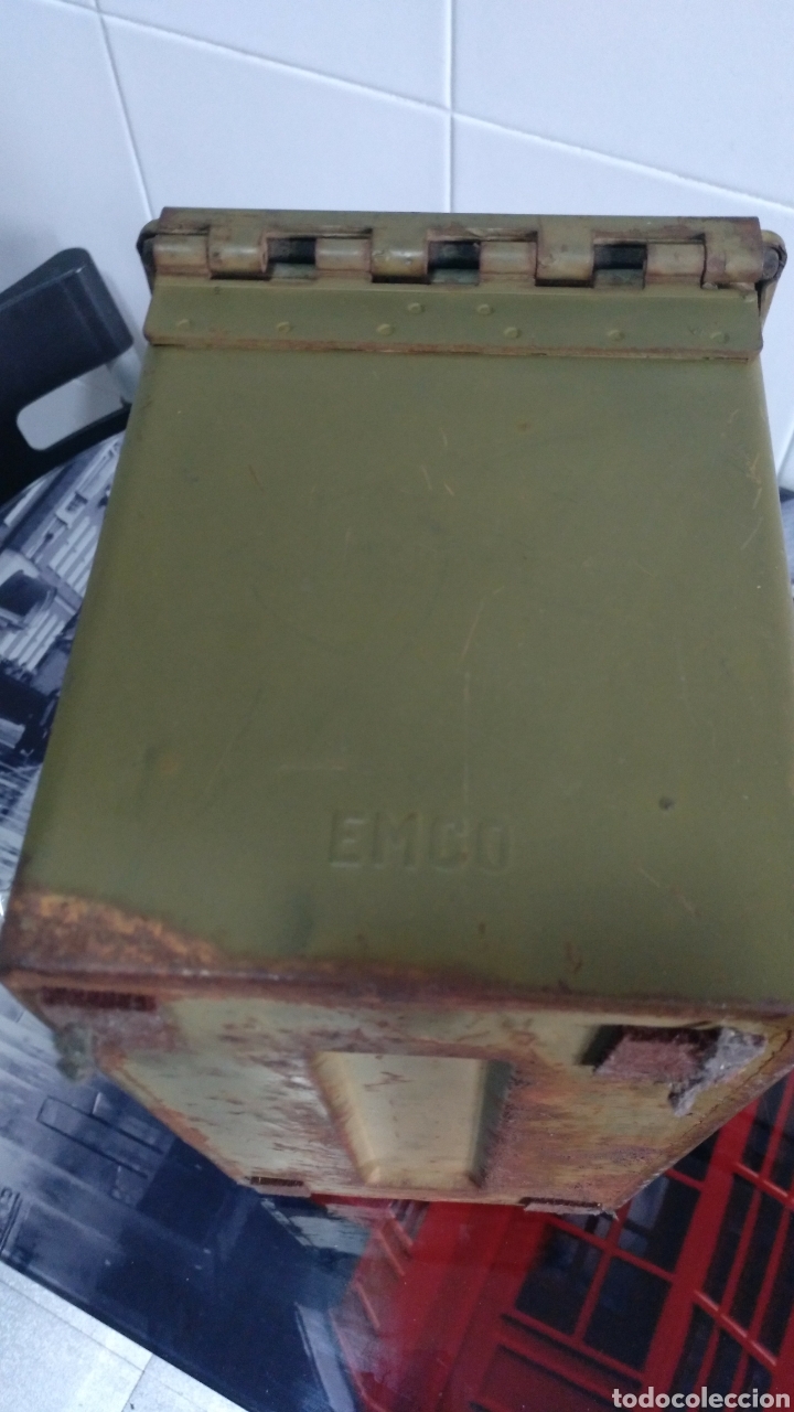 Cajas y cajitas met&aacute;licas: Caja de munici&oacute;n Americana EMCO. - Foto 3