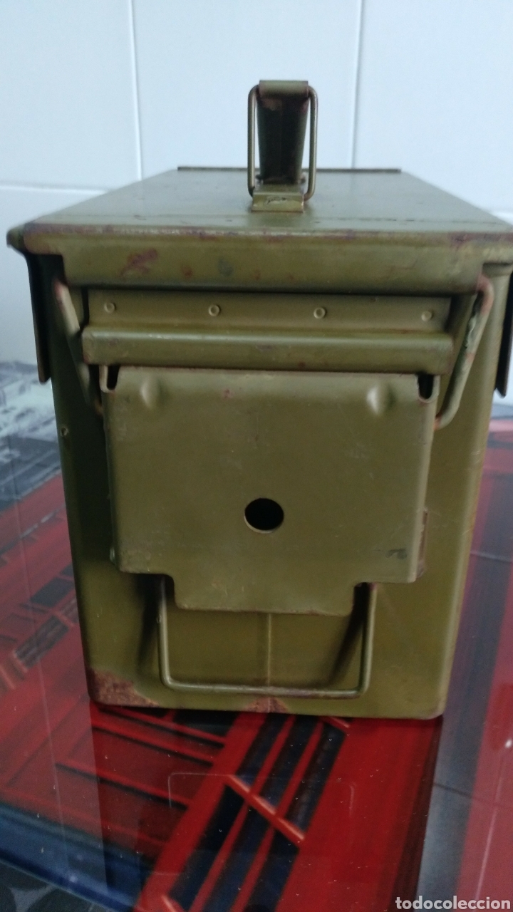 Cajas y cajitas met&aacute;licas: Caja de munici&oacute;n Americana EMCO. - Foto 4