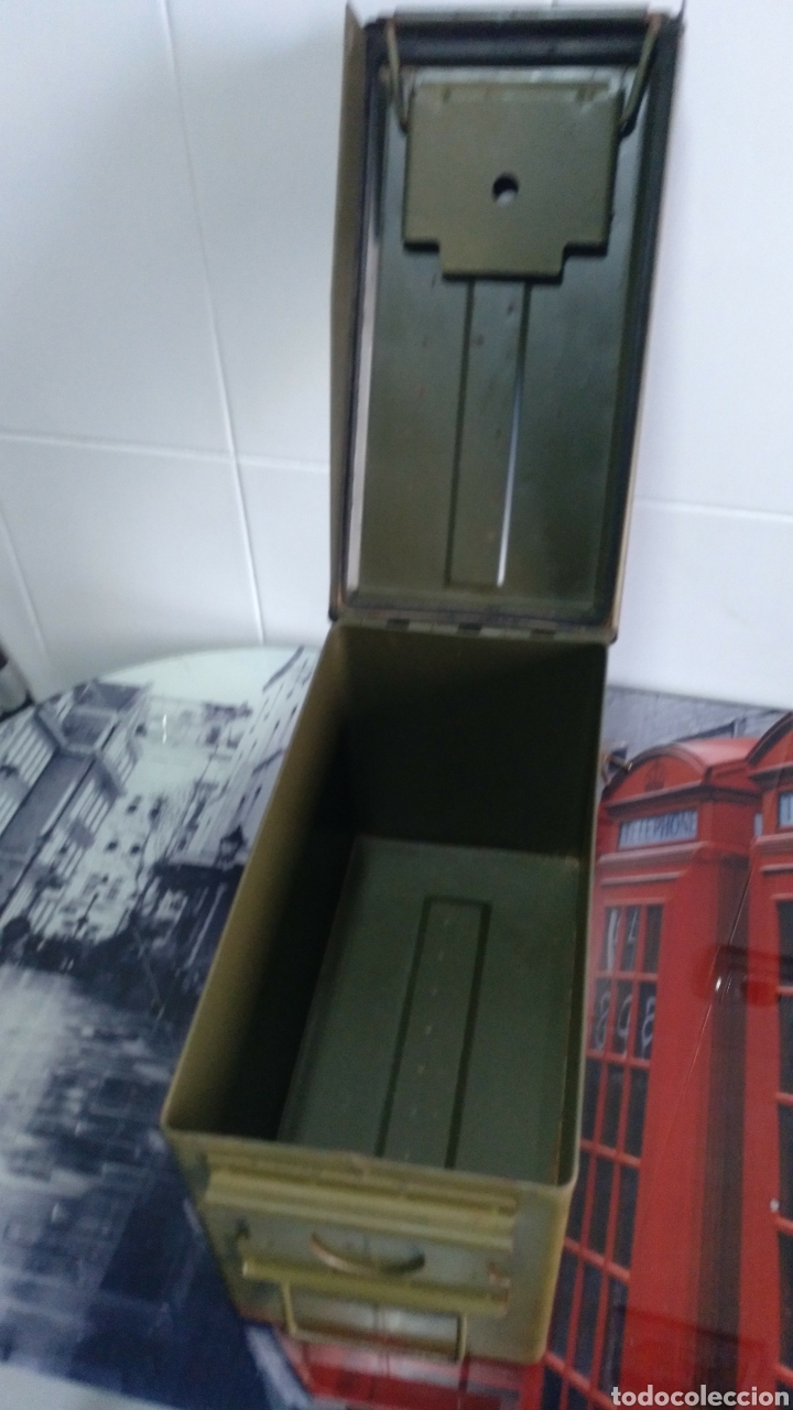 Cajas y cajitas met&aacute;licas: Caja de munici&oacute;n Americana EMCO. - Foto 6
