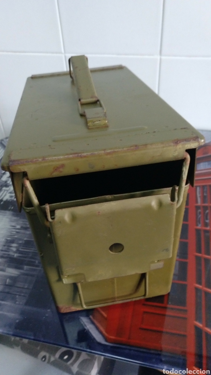 Cajas y cajitas met&aacute;licas: Caja de munici&oacute;n Americana EMCO. - Foto 8