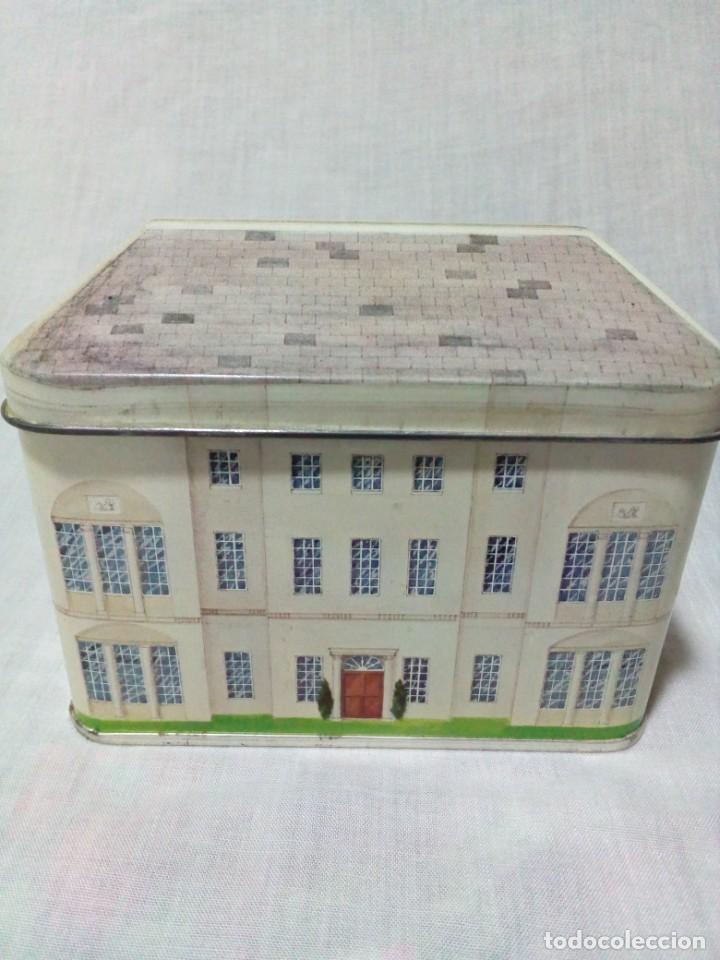 Cajas y cajitas met&aacute;licas: CAJA METALICA EN FORMA DE CASA - Foto 2