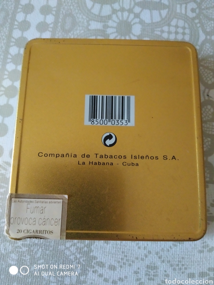 Cajas y cajitas met&aacute;licas: Lata cigarritos Punch - Foto 4
