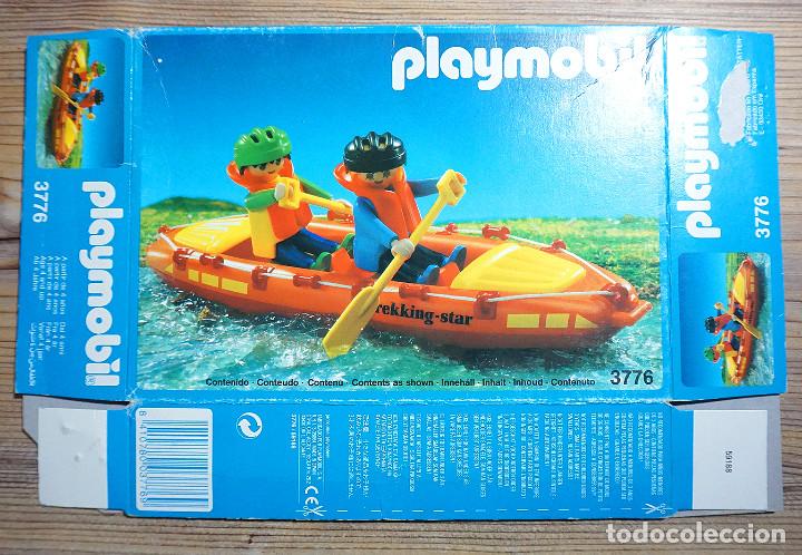 Blechdosen und Kisten: ENVASE CAJA PLAYMOBIL 3776 FABRICADO EN ESPA&Ntilde;A A&Ntilde;OS 1994/95 PIRAGUA PIRAG&Uuml;ISTAS