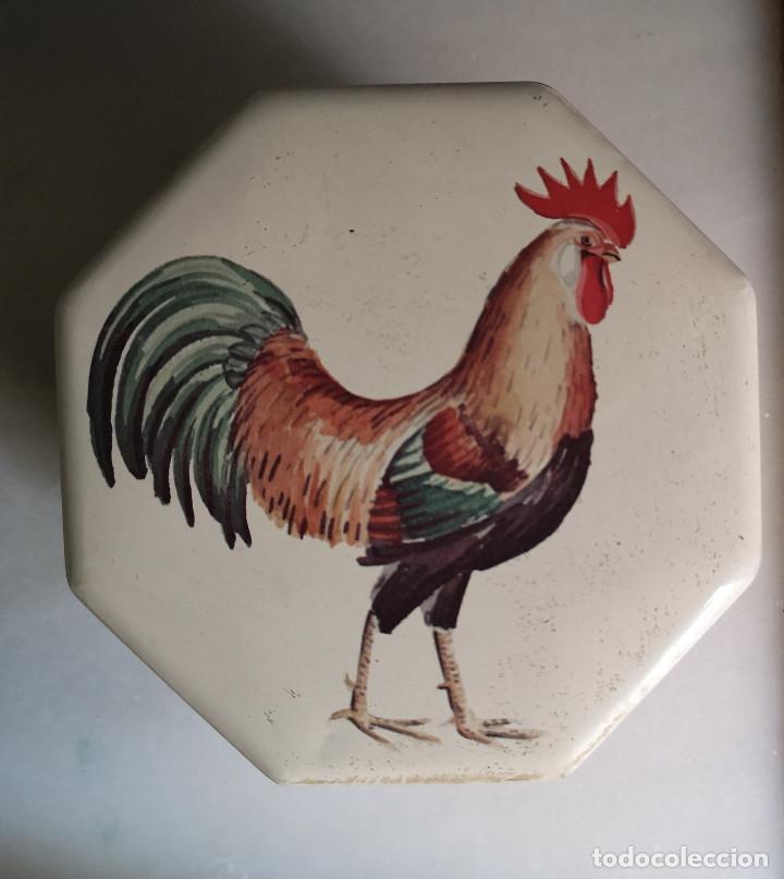 Blechdosen und Kisten: CAJA METALICA - OCTOGONAL - MADE IN ENGLAND