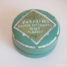 Cajas y cajitas metálicas: CAJITA DE VASELINA NEUTRA PERFUMADA DE GAL
