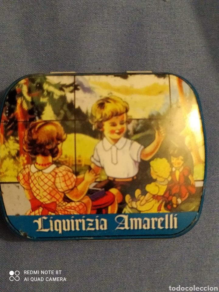 Cajas y cajitas met&aacute;licas: Cajita met&aacute;lica de Liquirizia Amarelli Regaliz