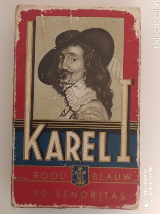 Cajas y cajitas met&aacute;licas: Caja de cigarros Karel I