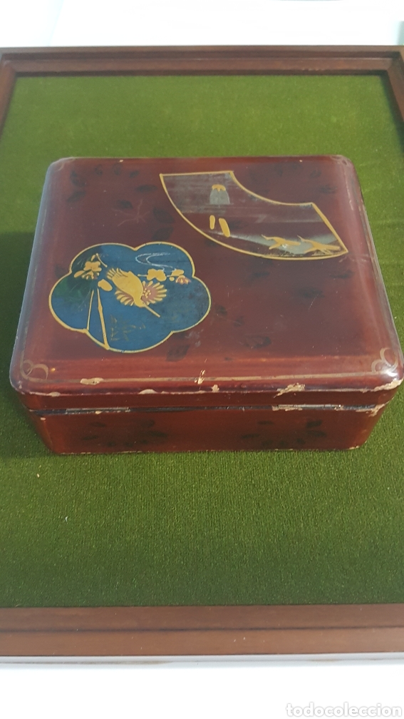 Cajas y cajitas met&aacute;licas: Caja de madera La cada. - Foto 2