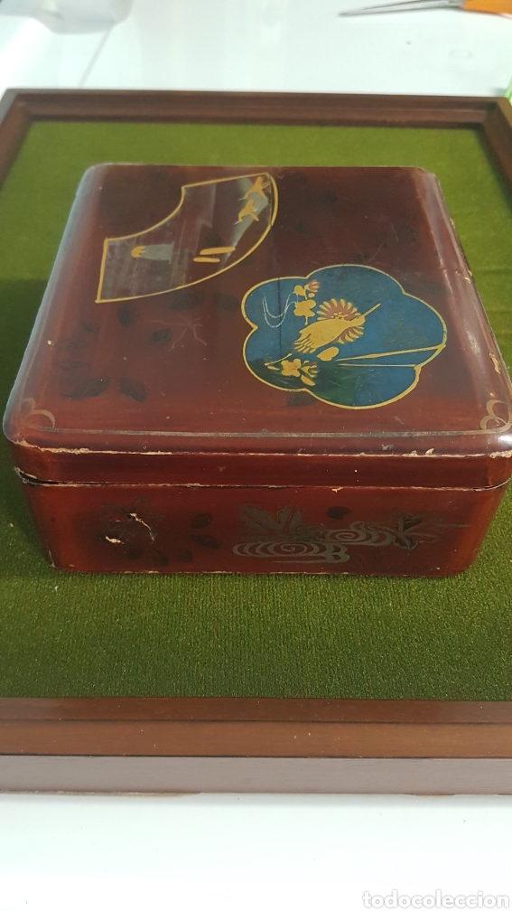 Cajas y cajitas met&aacute;licas: Caja de madera La cada. - Foto 3