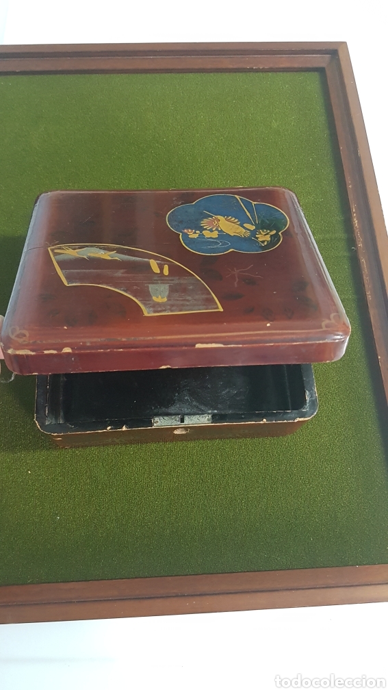 Cajas y cajitas met&aacute;licas: Caja de madera La cada. - Foto 5