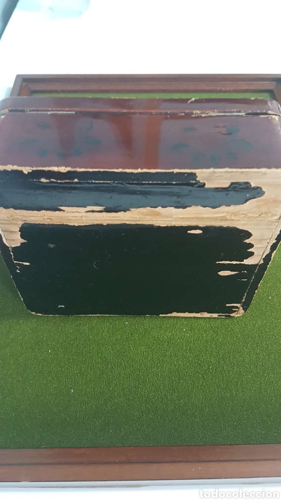Cajas y cajitas met&aacute;licas: Caja de madera La cada. - Foto 6