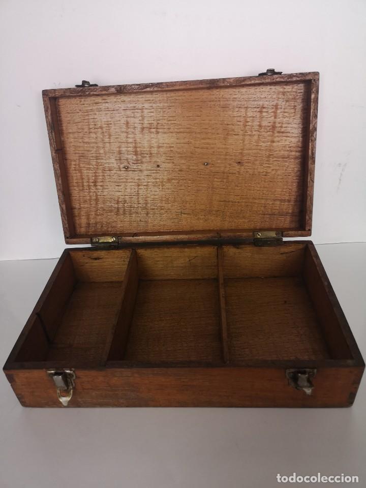 caja maletin expositor madera - Compra venta en todocoleccion