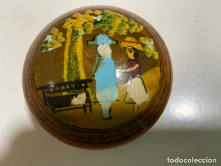 Cajas y cajitas met&aacute;licas: Caja pintada a mano - Foto 3