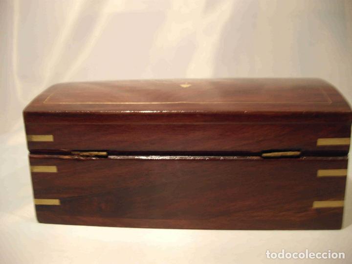 caja de madera con con 72 huecos individuales p - Comprar Caixas Antigas no  todocoleccion