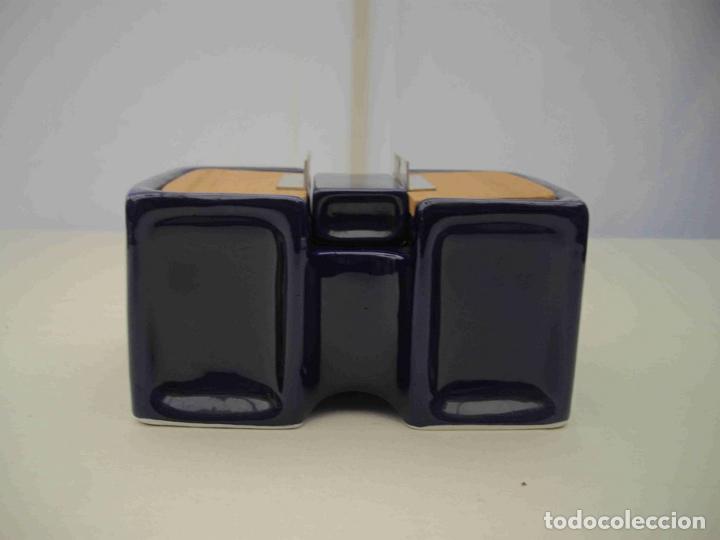 Blechdosen und Kisten: CAJA PORCELANA AZUL COBALTO