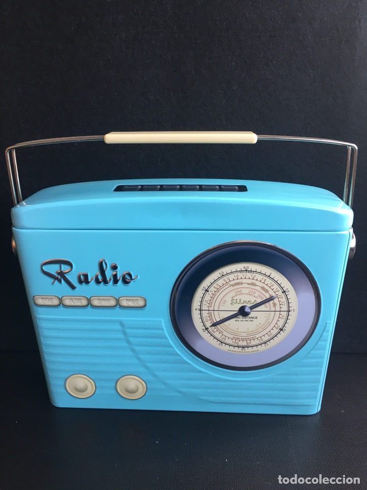 Cajas y cajitas met&aacute;licas: Caja lat&oacute;n forma de radio