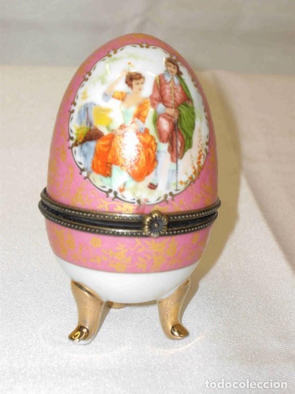 Blechdosen und Kisten: CAJITA HUEVO PORCELANA2