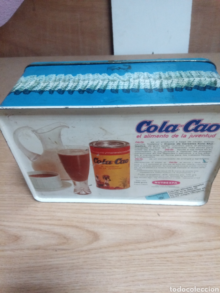 Cajas y cajitas met&aacute;licas: Lata del cola cao