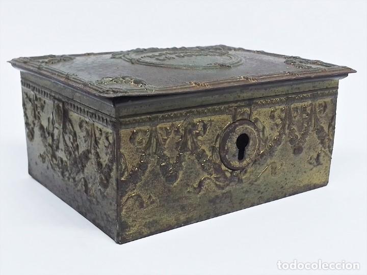 antigua caja de caudales para restauracion - Compra venta en todocoleccion