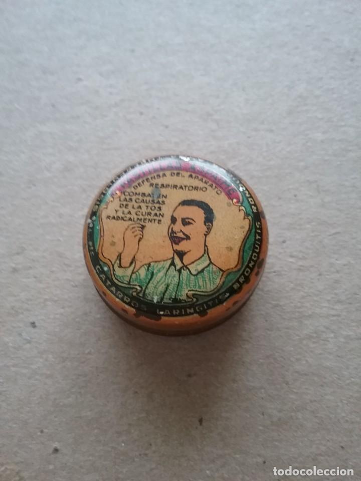 Cajas y cajitas met&aacute;licas: Antigua cajita de pastillas Aspaime (310)