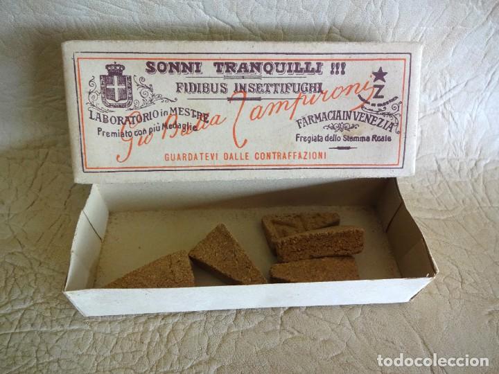 Casse e cassette metalliche: antigua caja pastillas fidibus insenttifughi farmacia venecia laboratorio in mestre