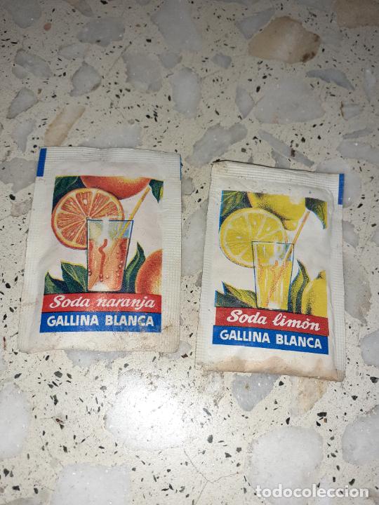 Boxes and metal boxes: SODA GALLINA BLANCA DOS SOBRES LLENOS