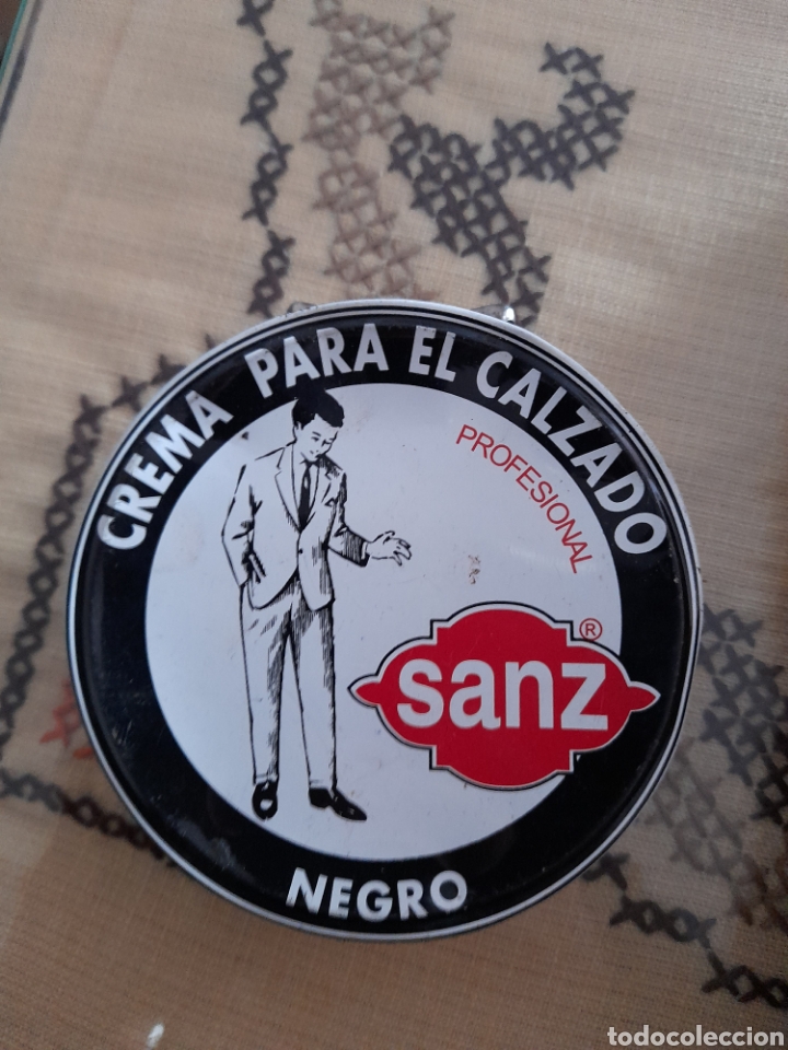 Cajas y cajitas met&aacute;licas: CREMA ZAPATOS SANZ BETUN NEGRO