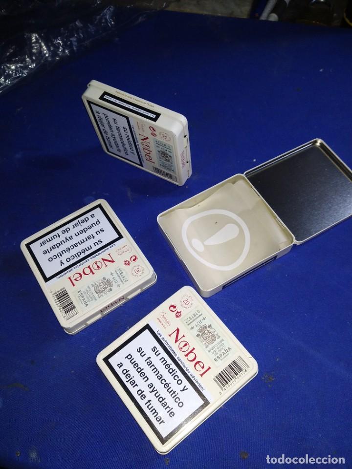 Cajas y cajitas met&aacute;licas: cajas de tabacos metalicas-4 - Foto 2