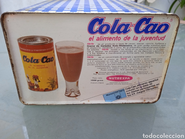 Cajas y cajitas met&aacute;licas: Lata Cola-Cao - Foto 2