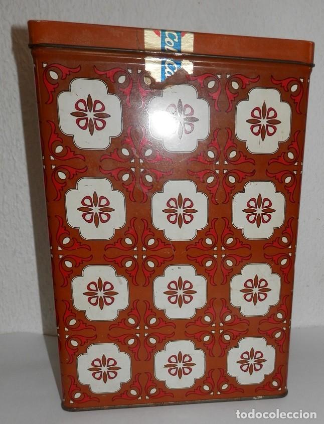 Cajas y cajitas met&aacute;licas: ANTIGUA LATA COLA-CAO