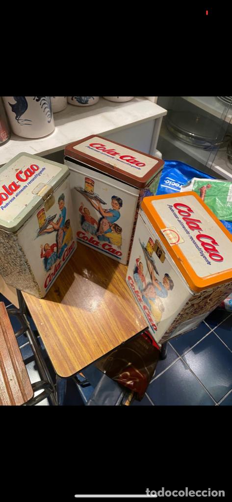 Cajas y cajitas met&aacute;licas: Latas colacao - Foto 1