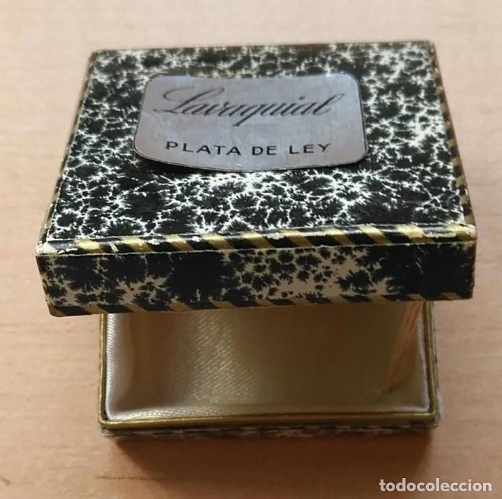 Cajas y cajitas met&aacute;licas: 70 Antigua caja / cajita Plater&iacute;a- Joyer&iacute;a Lavaquial L&eacute;rida - 5cm x 5cm x 2cm