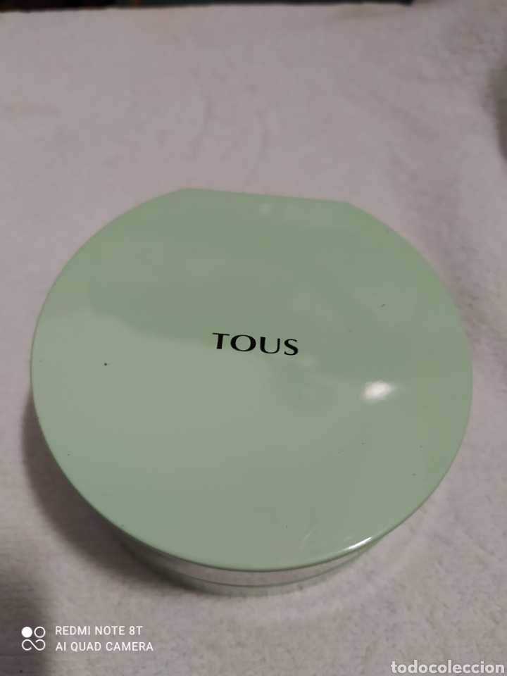 Cajas y cajitas met&aacute;licas: Cajita joyero TOUS original madera esmaltado