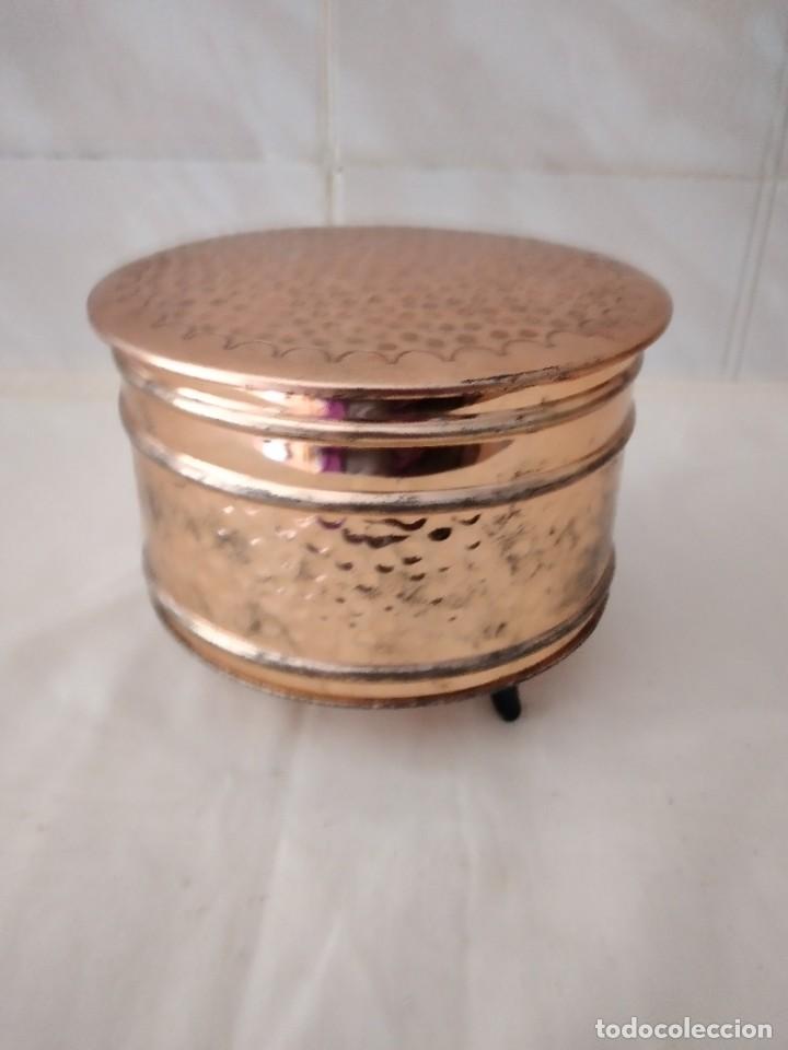 Cajas y cajitas met&aacute;licas: lata de cobre de kaiser kaffee gesch&auml;ft - Foto 1