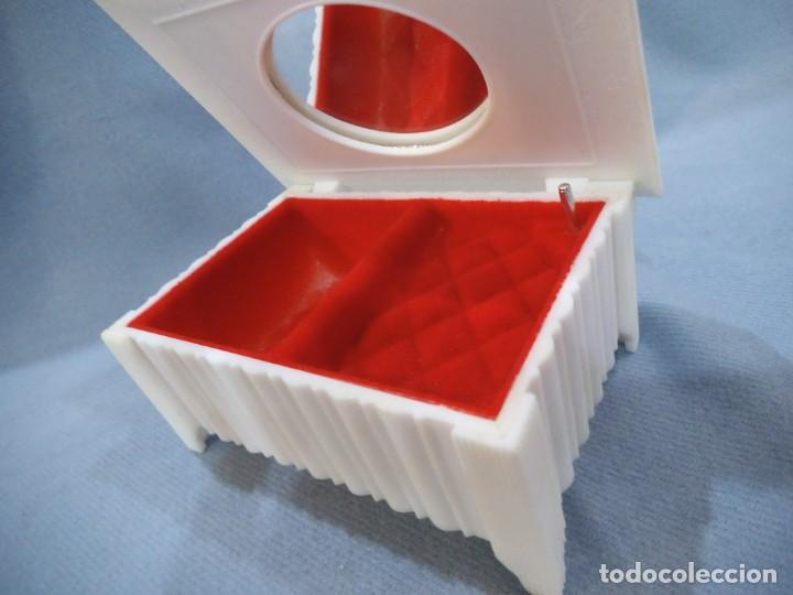 Cajas y cajitas met&aacute;licas: JOYERO BLANCO - NACAR ( MUSICAL ) comuni&oacute;n - Foto 4