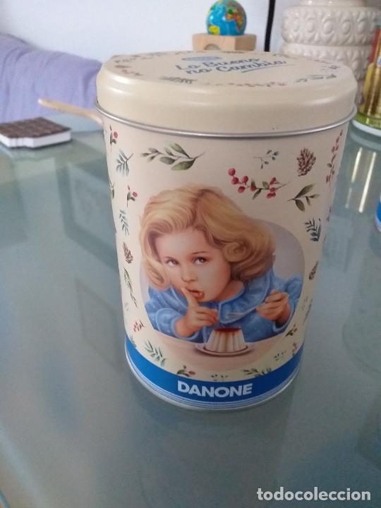 Cajas y cajitas met&aacute;licas: CAJA METALICA DE DANONE - Foto 1