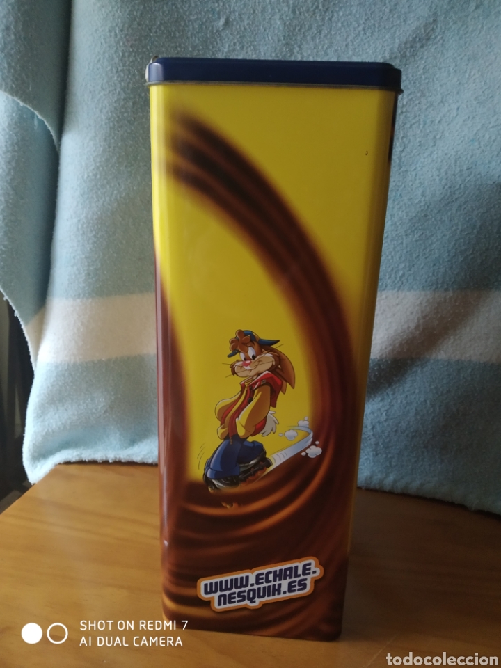 Cajas y cajitas met&aacute;licas: Lata Nesquik - Foto 3