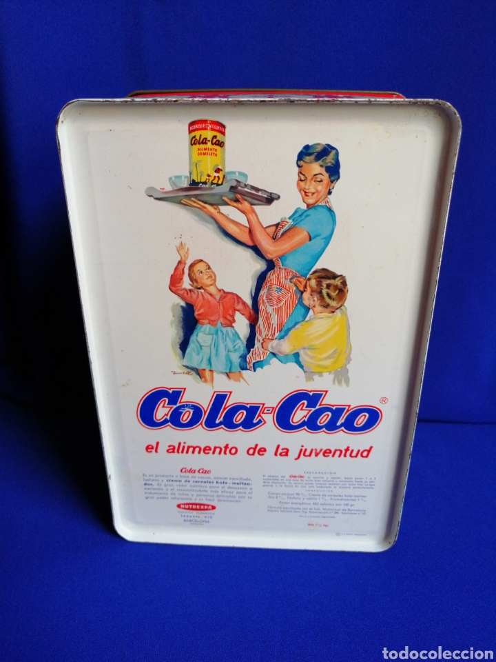 Cajas y cajitas met&aacute;licas: COLA-CAO CAJA - Foto 2