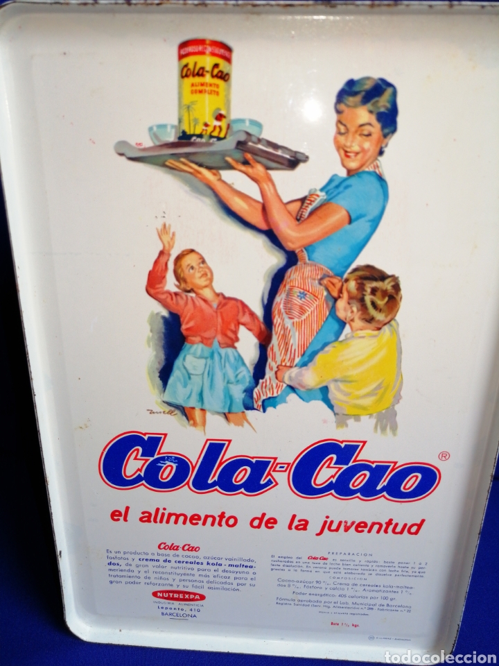 Cajas y cajitas met&aacute;licas: COLA-CAO CAJA - Foto 3