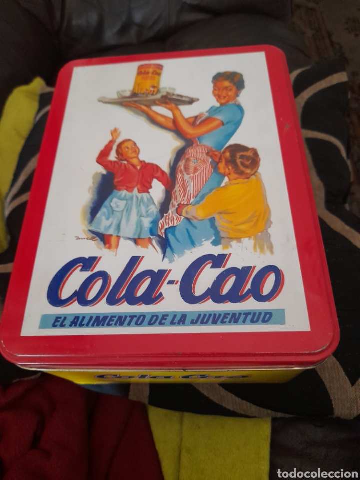 Cajas y cajitas met&aacute;licas: Caja de Cola Cao edici&oacute;n limitada