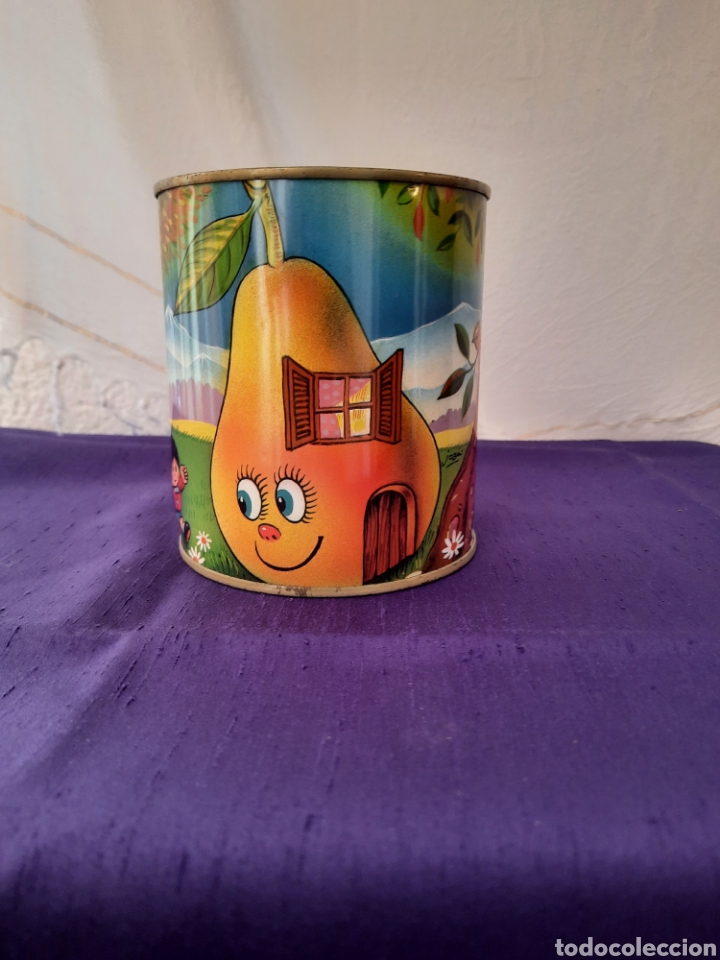 Cajas y cajitas met&aacute;licas: Hucha de hojalata ilustraci&oacute;n Joan.