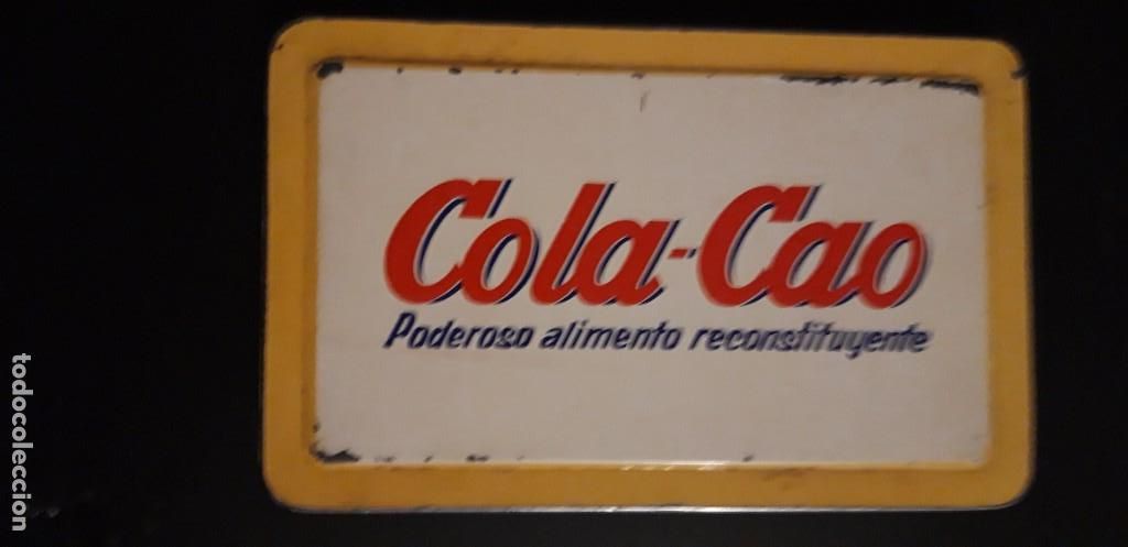Cajas y cajitas met&aacute;licas: 1 ** TAPA SUELTA DE CAJA DE LATA COLA CAO ** PARA EL ARROZ